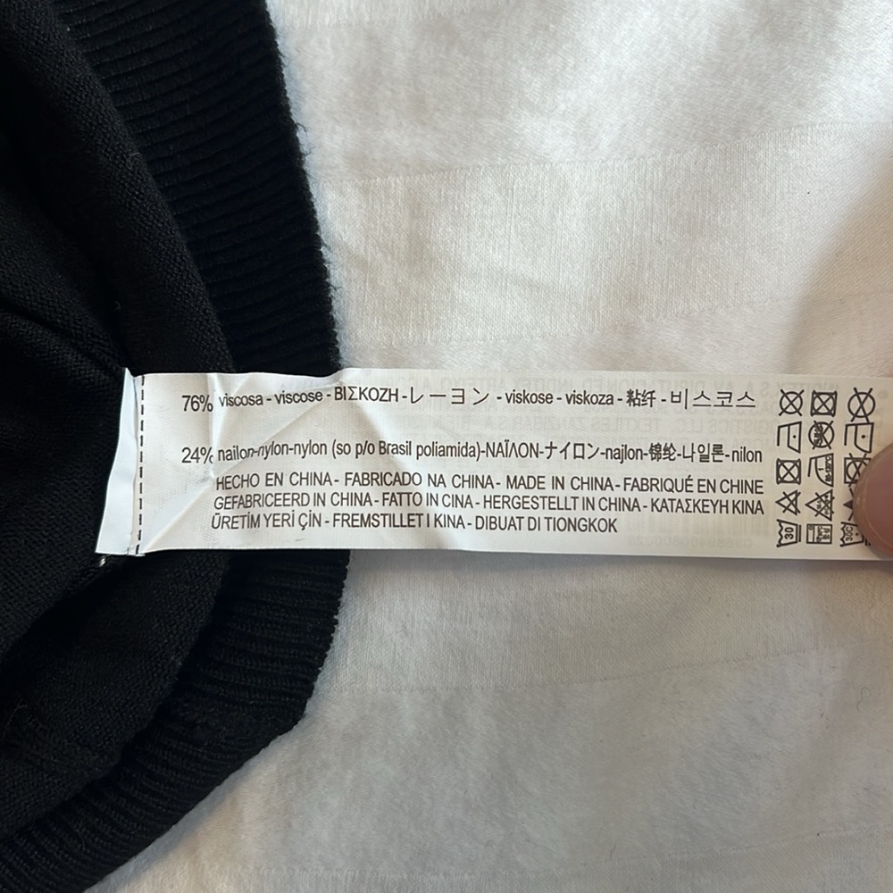 Zara. Basic Black Crewneck. Simple Elegance. 76% … - image 3